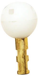 Plumb Pak PP808-73 Oval Stem Replacement Faucet Ball, Plastic