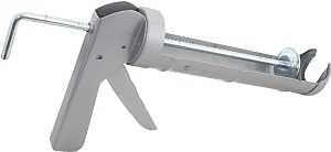 Newborn 77 Caulk Gun, Steel, 0.1 gal Cartridge, 12.81 in L