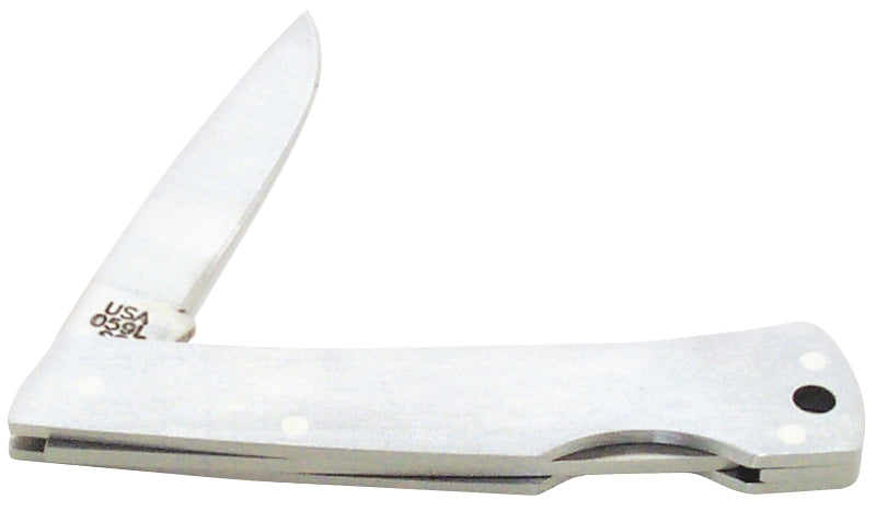 Case XX 00004 Folding Pocket Knife, 2-1/4 in L Blade, Stainless Steel Blade, 1-Blade, Smooth Handle