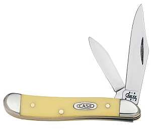 Case XX 00030 Folding Pocket Knife, 2.1 in Clip, 1.53 in Pen L Blade, Chrome Vanadium Steel Blade, 2-Blade