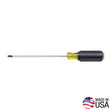 Klein Tools 603-6 Screwdriver, #3 Drive, Phillips Drive, 11 in OAL, 6 in L Shank, Acetate Handle, Cushion-Grip Handle