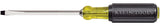 Klein Tools 600-6 Screwdriver, 5/16 in Drive, Keystone Drive, 10-15/16 in OAL, Rubber Handle, 6 in L Shank