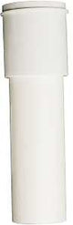 Plumb Pak PP911W Pipe Extension Tube, 1-1/2 in, 12 in L, Slip-Joint, Plastic, White