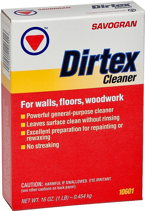 Dirtex 10601 Cleaner, 1 lb, Box, Solid, Orange