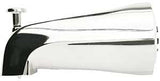 Plumb Pak PP825-37 Bathtub Spout with Diverter, 3/4 in Connection, IPS, Zinc, Chrome-Plated