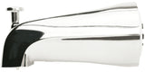 Plumb Pak PP825-37 Bathtub Spout with Diverter, 3/4 in Connection, IPS, Zinc, Chrome-Plated