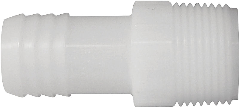 Boshart UNA-10 Pipe Adapter, 1 x 1 in, Insert, MPT, Nylon, Pack of 10