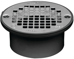 Oatey 43582 Floor Drain, 3 x 4 in, ABS Body