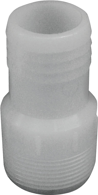 Boshart UNA-12 Pipe Adapter, 1-1/4 in, Insert, MPT, Nylon