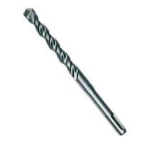 Milwaukee 48-20-7411 Hammer Drill Bit, 3/16 in Dia, 6 in OAL, Spiral Flute, 4-Flute, 25/64 in Dia Shank