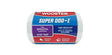 Wooster SUPER DOO-Z R206-4 Roller Cover, 3/16 in Thick Nap, 4 in L, Fabric Cover, White, Pack of 24