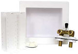 Oatey 38568 Washing Machine Outlet Box, Polystyrene, Single Lever Valve