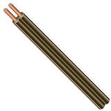 CCI 600006607 Lamp Cord, 18 AWG Wire, 2-Conductor, 250 ft L, Copper Conductor, PVC Insulation, Brown Sheath, 10 A
