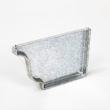 Amerimax 29206 Left End Gutter Cap, 5 in L, Steel, For: K-Style Gutter System
