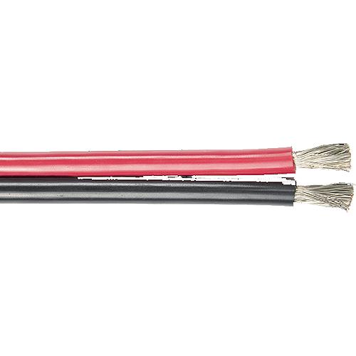 Ancor 121610 Marine Grade Bonded Cable, 6/2, 100', Red/Black