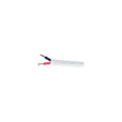 Ancor Marine Grade 121910 Tinned Duplex Cable Red and Black w/White Jacket, 18/2 100'