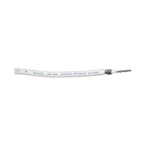 Ancor RG58CU Coaxial Cable, White