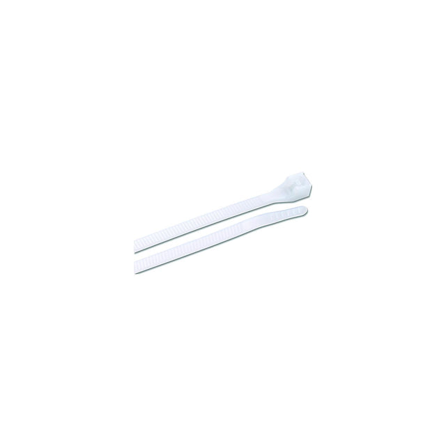 4″ Standard Cable Ties, Natural 25/Pack