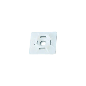 Ancor Cable Tie Adhesive Mounts, Natural, 25/pk