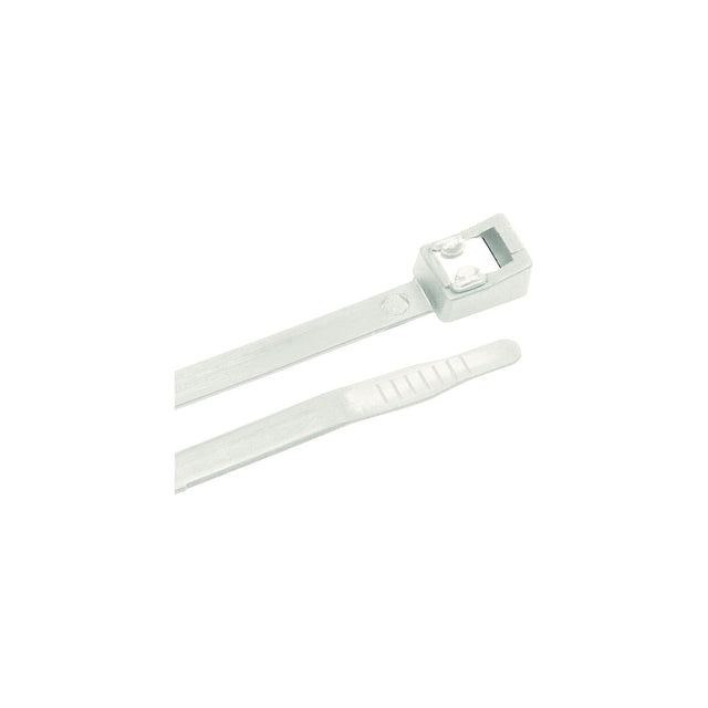 Ancor Self Cutting Cable Ties, 8″ Natural, 20/pk