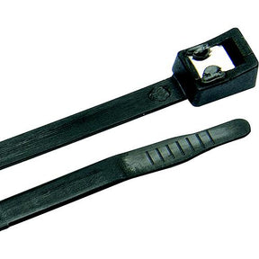 Ancor Standard Self Cutting Cable Ties, 4″ UV Black, 50/pk