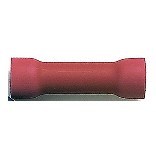 Ancor 210130 Marine Grade Vinyl Butt Connectors, 22-18 Wire, Red, 25/Pk