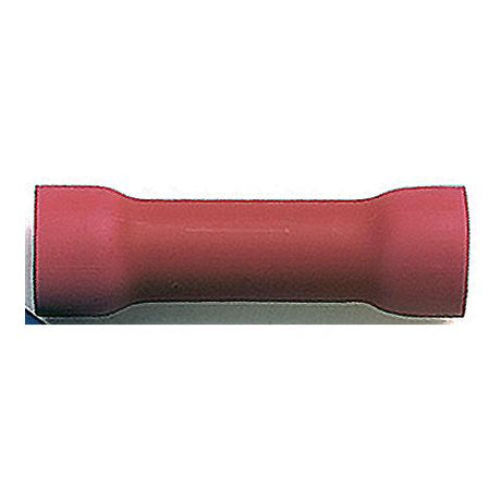 Ancor 210130 Marine Grade Vinyl Butt Connectors, 22-18 Wire, Red, 25/Pk