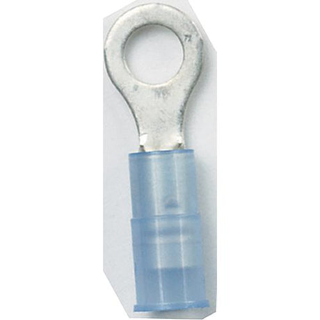 Ancor 220214 Marine Grade Nylon Insulated Ring Terminals, 1/4" Fastener, 16-14 Wire, Blue, 100/Pk