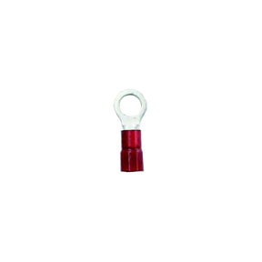 Ancor 230233 Marine Grade Nylon Insulated Ring Terminals, #10 Fastener, #8 Wire, Red, 2/Pk