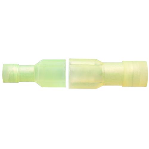 Ancor 221429 Marine Grade Fully Insulated Nylon Disconnect, Male, 12-10 Wire, Yellow, 100/Pk