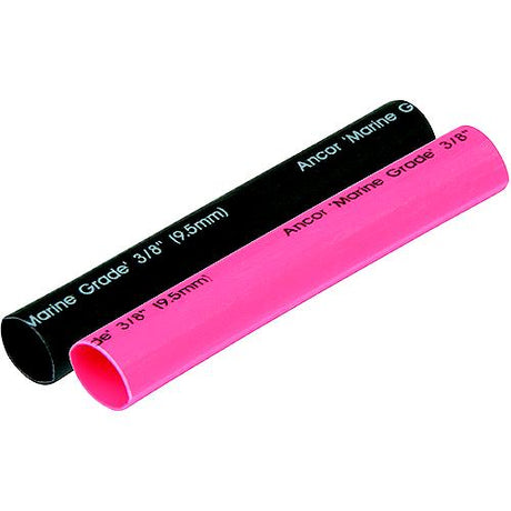 Ancor 307602 Marine Grade Adhesive Lined Heat Shrink Tubing, 1" x 3" , Black/Red, 1/1/Pk