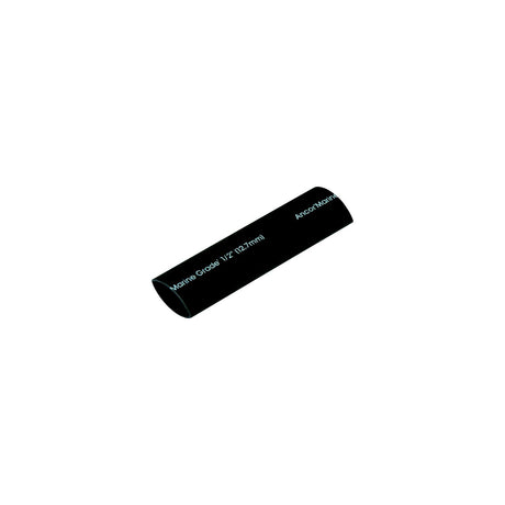 Ancor 305103 Marine Grade Adhesive Lined Heat Shrink Tubing, 1/2" x 3" , Black, 3/Pk