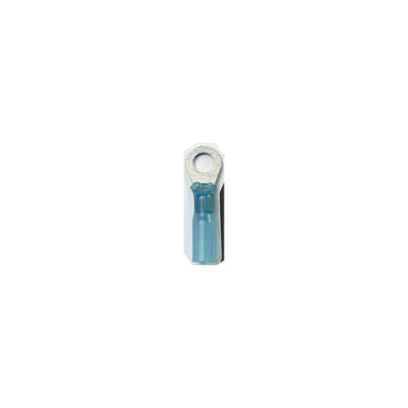Ancor 311203 Marine Grade Heat Shrink Ring Terminals, #8 Fastener, 16-14 Wire, Blue, 3/Pk