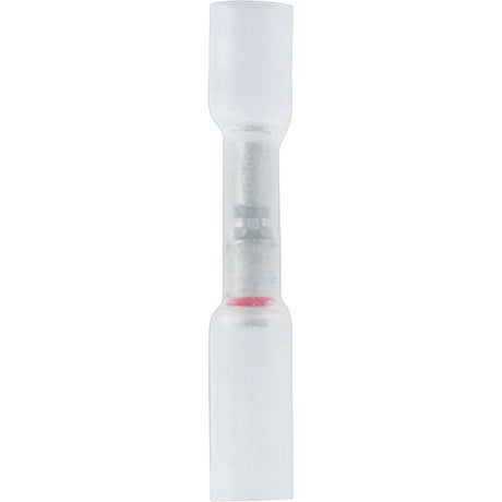 Ancor 320025 Heat Shrink Step-Down/Multi Wire Butt Connectors, Clear w/White Dashes, 25/Pk