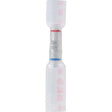 Ancor 320125 Heat Shrink Step-Down/Multi Wire Butt Connectors, Clear w/Red Dashes, 25/Pk