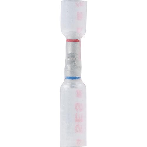 Ancor 320125 Heat Shrink Step-Down/Multi Wire Butt Connectors, Clear w/Red Dashes, 25/Pk