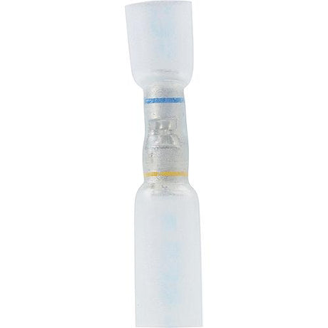 Ancor 320225 Heat Shrink Step-Down/Multi Wire Butt Connectors, Clear w/Blue Dashes, 25/Pk