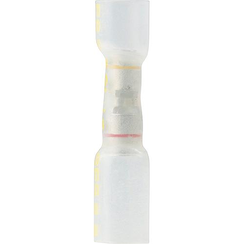 Ancor 320325 Heat Shrink Step-Down/Multi Wire Butt Connectors, Clear w/Yellow Dashes, 25/Pk