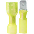 Ancor 320899 Marine Grade Heat Shrink Disconnects, 12-10 Female, Yellow, 100/pk