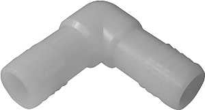 Boshart UNE-10 Pipe Elbow, 1 in, Insert, 90 deg Angle, Nylon