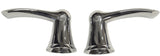 Danco 10422 Faucet Lever Handle, Zinc, Chrome-Plated, For: American Standard Two Handle Cadet Lavatory Faucets