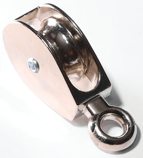 Baron 0174ZD-2 Fixed Tackle Pulley, 7/16 in Rope, 2 in Sheave