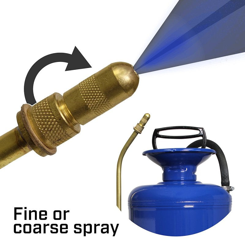 Chapin 1480 Handheld Sprayer, 3 gal Tank, Steel Tank, 42 in L Hose