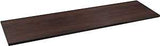Knape & Vogt 1980 ESP 10X24 Series Shelf Board, 24 in L, 10 in W, Espresso, For: KV Standard/Bracket Shelving Systems, Pack of 5