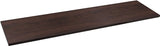 Knape & Vogt 1980 ESP 8X36 Series Shelf Board, 36 in L, 8 in W, Espresso, For: KV Standard/Bracket Shelving Systems, Pack of 5