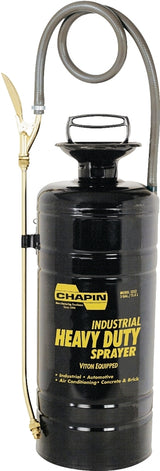 Chapin 1352 Compression Sprayer, 3 gal Tank, Steel Tank, 36 in L Hose