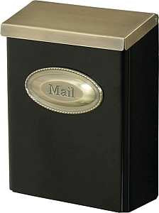 Gibraltar Mailboxes Designer Series DMVKGV04 Mailbox, 440 cu-in, Galvanized Steel, Powder-Coated, Venetian Bronze