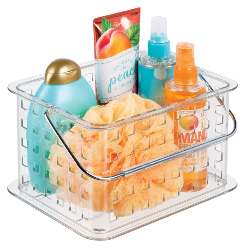 iDesign 8.8 in. L X 5.3 in. W X 6.9 in. H Clear Storage Basket