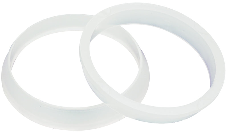 Plumb Pak PP20965 Faucet Washer, 1-1/2 x 1-1/4 in, 1-1/2 x 1-1/2 in, 3-1/4 in Dia, Polyethylene