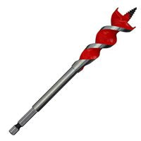 Milwaukee 48-13-0048 Auger Drill Bit, 1/2 in Dia, 6-1/2 in OAL, 1/4 in Dia Shank, Hex Shank